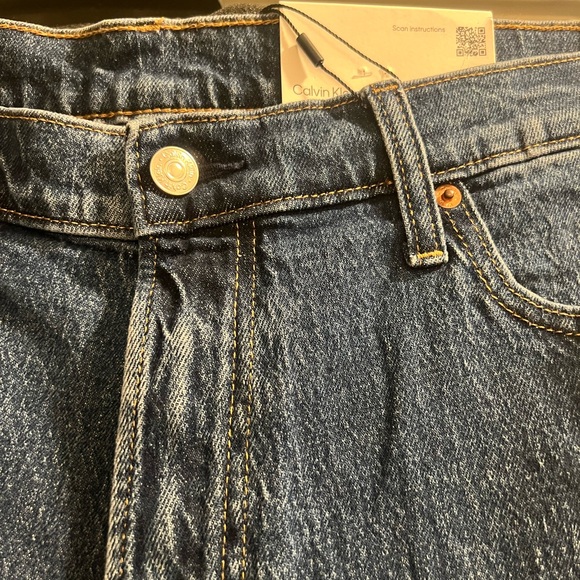 Men’s calvin Klein nwt jeans size 36x30 standard blue - Picture 7 of 8